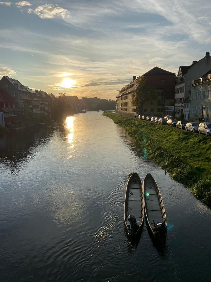 Ferienwohnung Dom- U. Regnitzblick バンベルク エクステリア 写真
