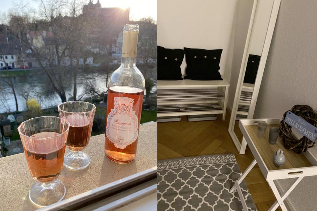 Ferienwohnung Dom- U. Regnitzblick バンベルク エクステリア 写真