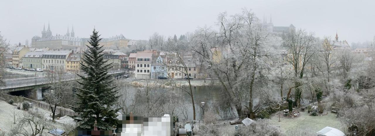 Ferienwohnung Dom- U. Regnitzblick バンベルク エクステリア 写真