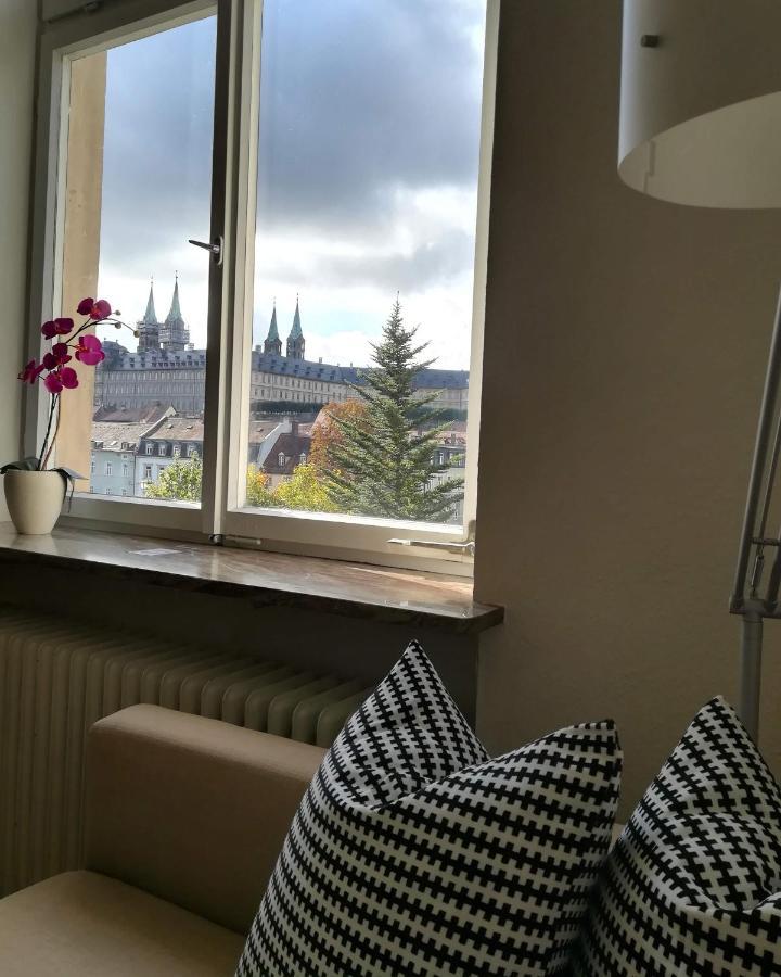 Ferienwohnung Dom- U. Regnitzblick バンベルク エクステリア 写真